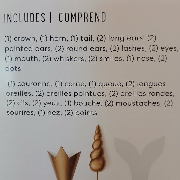 SWEETSHOP CAKE FACE KIT - 21PC CUTE REUSABLE CAKE DECORATING SET - Picture 3 of 5